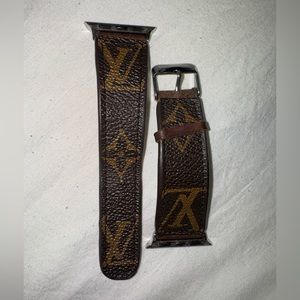 Upcycled Louis Vuitton Apple Watch Band